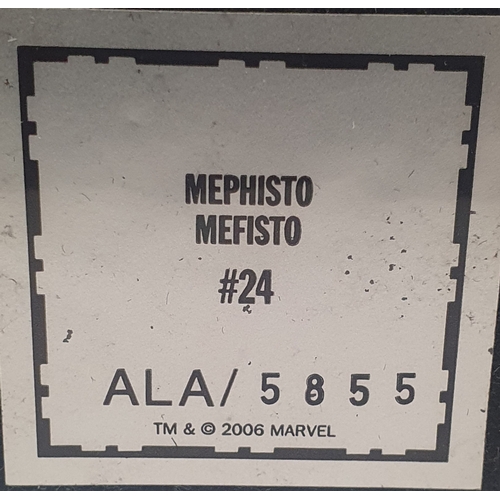 132O - Heavy Lead Marvel Collectors Figure Mephisto