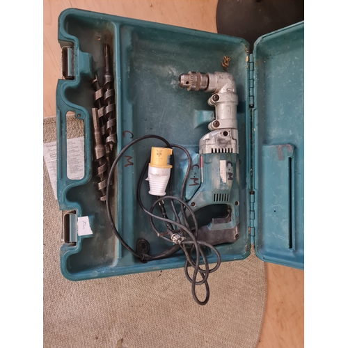 02R - Heavy duty drill with accs & case working