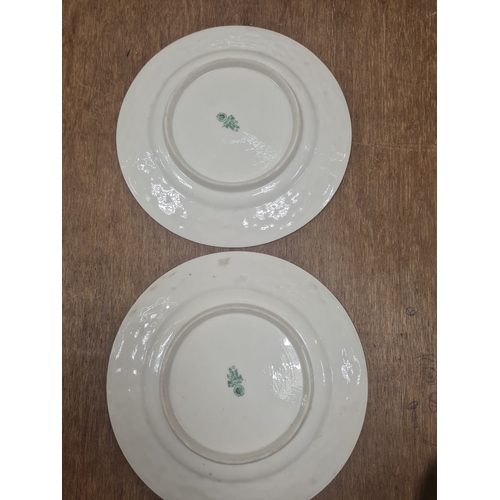 12J - Vintage belleek plates