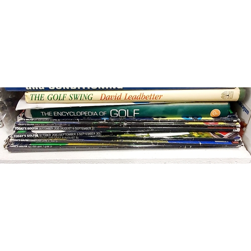 1186 - Collection of Golf Books And Magazines