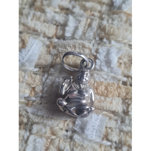 6L - Sterling silver charm