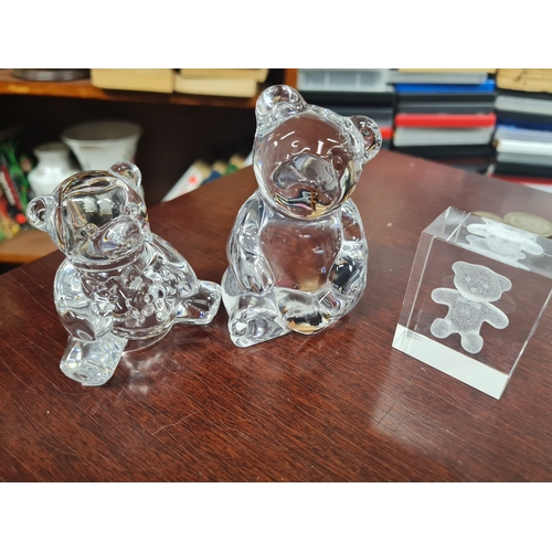 4T - Crystal paperweight s