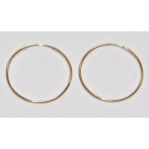 1B - 9ct gold earrings