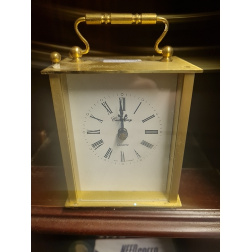 12B - Vintage german clock brass