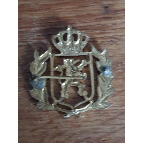 9B - Vintage Military medal/broach