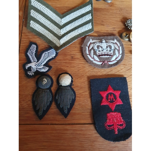 13A - Vintage Military patches