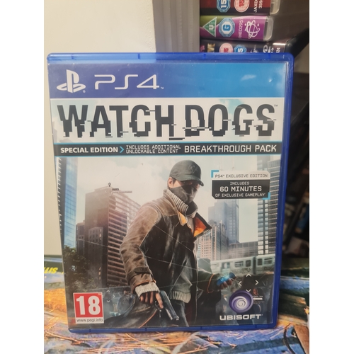 20A - Watchdogs ps4 game