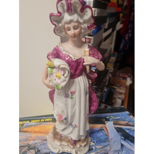 71 - Vintage lady figure