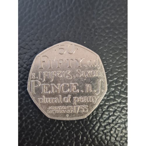 87 - Collectors 50p coin