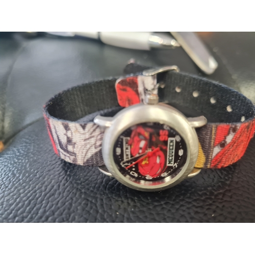 025A - Lighting mcqueen watch