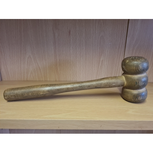 9C - Auctioneer wooden gavel