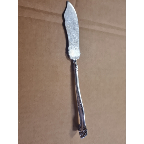 193 - Vintage 1847 stamped butter knife