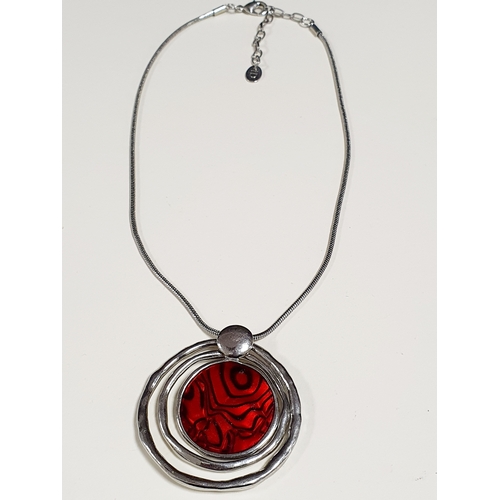 259 - Ladies Red pendant Chain