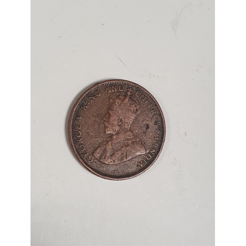 290 - Vintage George V King And Emperor Of India 1929 Coin