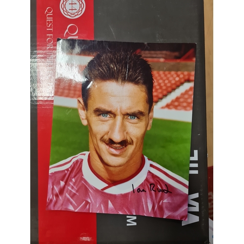 317 - Signed ian rush picture