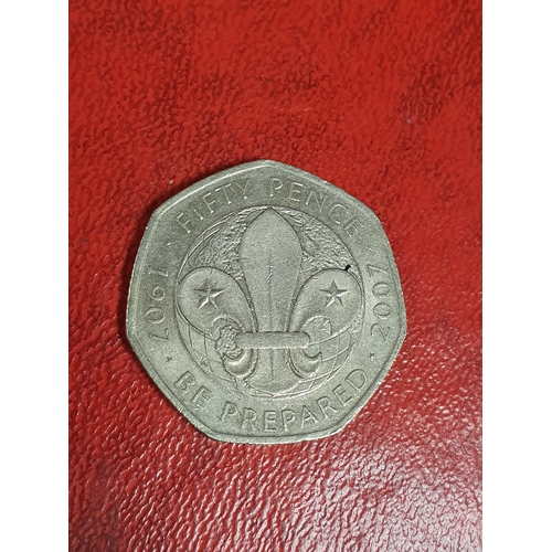 321 - Collectable 50p Coin