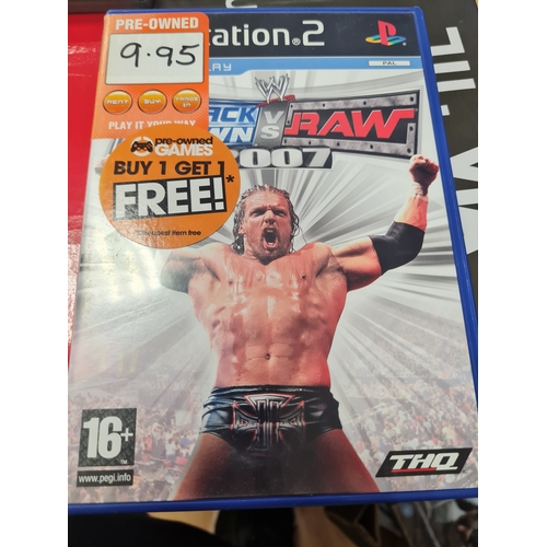 024N - Playstation 2 game wrestling