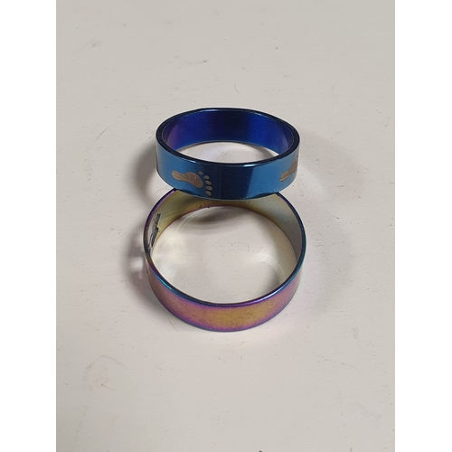 348 - 2 new band rings