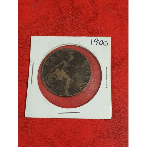 364 - 1900 vintage coin