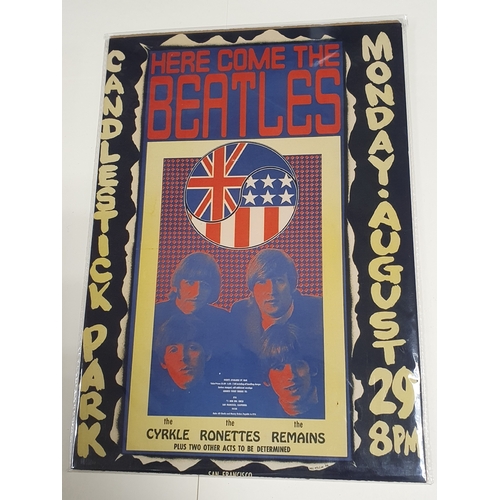 42F - A4 High Gloss Print With Cardboard Backing And protective Sleeve Beatles