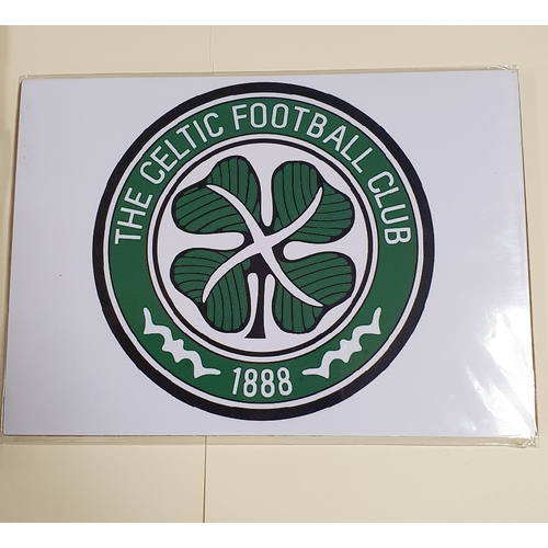 86A - A4 High Gloss Print With Cardboard Backing And protective Sleeve Celtic FC