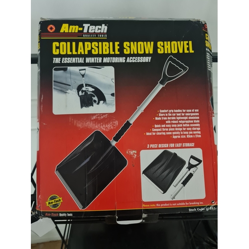 412 - Collapsible snow shovel