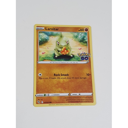 231G - Pokemon Go Collectors Card Larvitar