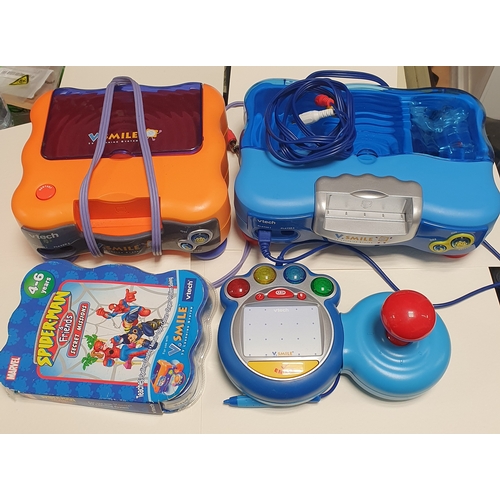 42H - Vtech Vsmile Learning systems with extras