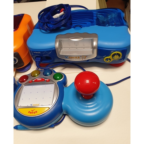 42H - Vtech Vsmile Learning systems with extras