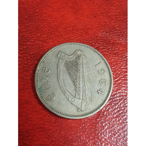 6H - Vintage Irish coin 1964