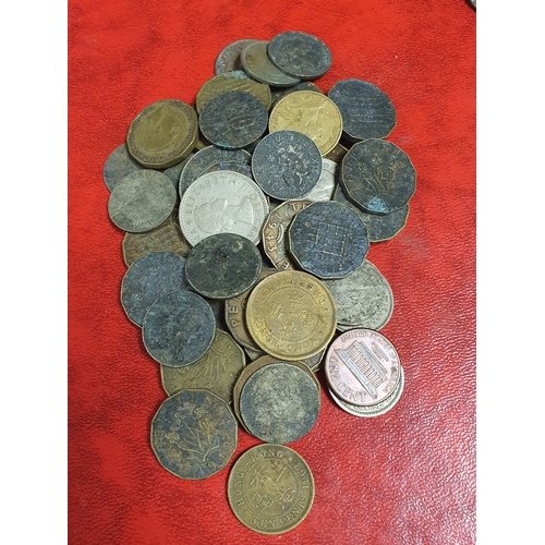 134H - Collection of old vintage coins