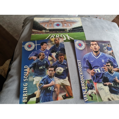 333A - Rangers fc postcards