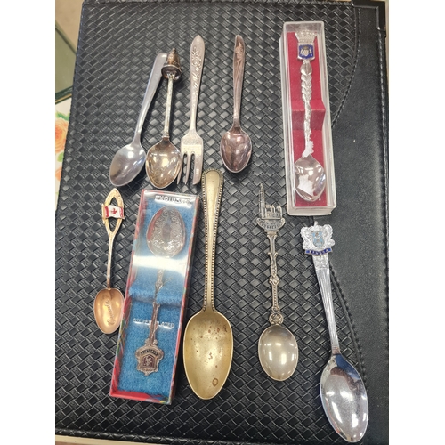 18S - Collection of vintage spoons/fork