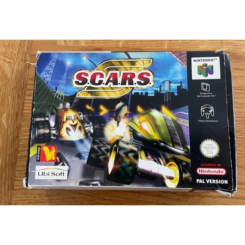 29P - Scars Nintendo 64 (N64) Game Pal Original Box