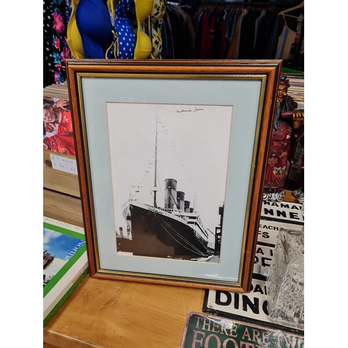 18K - RMS TITANIC  MILLVINA DEAN YOUNGEST SURVIVOR Signed with coa

Relisted due to non payer