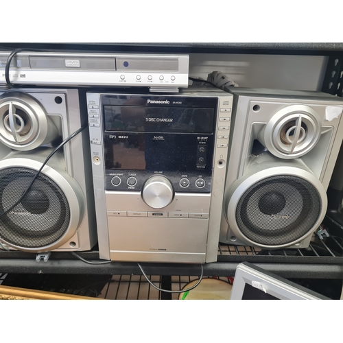 10V - Panasonic 5.disc changer fully working