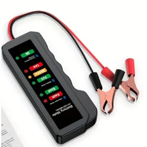 3J - 12V Universal Digital Car Motorcycle Battery Tester - new