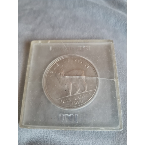 2G - Isle of man 1970 one crown