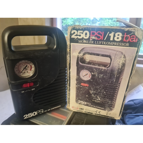 10D - 250 psi 19 bar 12 v air compressor