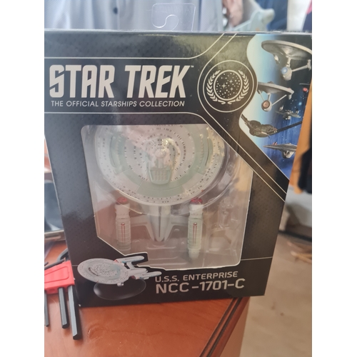 027F - STAR TREK STARSHIP COLLECTION U.S.S. ENTERPRISE NCC-1701-C EAGLEMOSS new