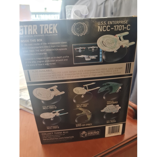 027F - STAR TREK STARSHIP COLLECTION U.S.S. ENTERPRISE NCC-1701-C EAGLEMOSS new