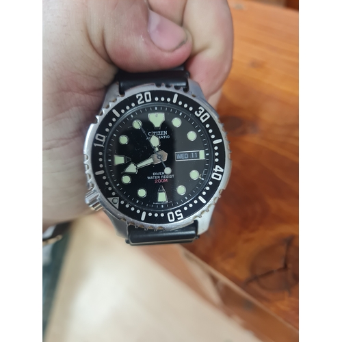 05L - Citizen automatic divers watch fully service as new