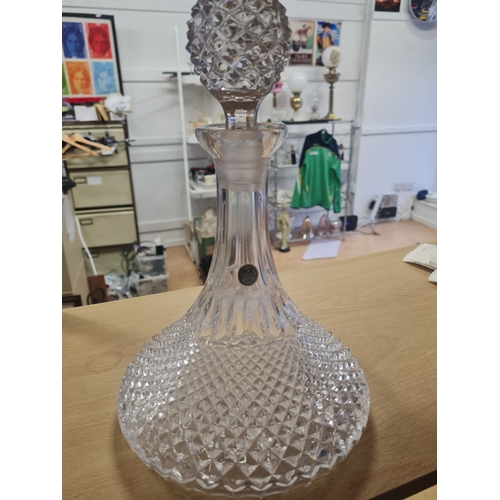 17L - Large Italian crystal decanter