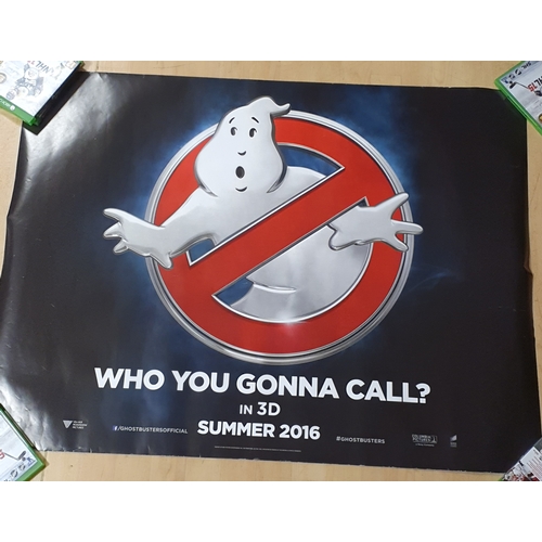 57J - Large Cinema Release Movie Poster Ghostbusters