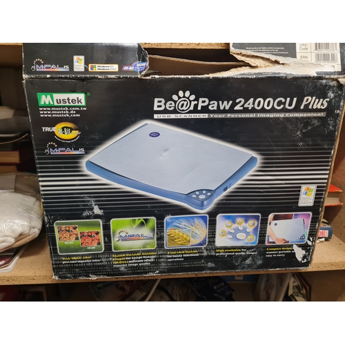 58I - Vintage sealed bear paw 2400 cu plus usb scanner