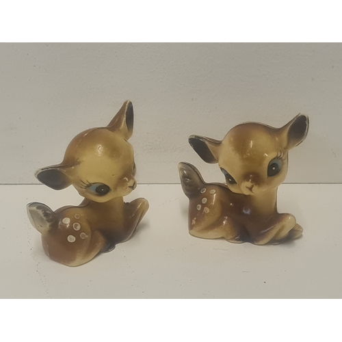 384A - Pair of vintage made in hong kong figures