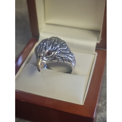 1B - Silver 925 eagle ring