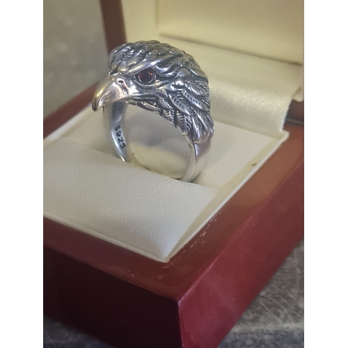 1B - Silver 925 eagle ring