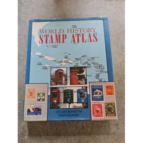3D - Large hardback world history stamp atlas