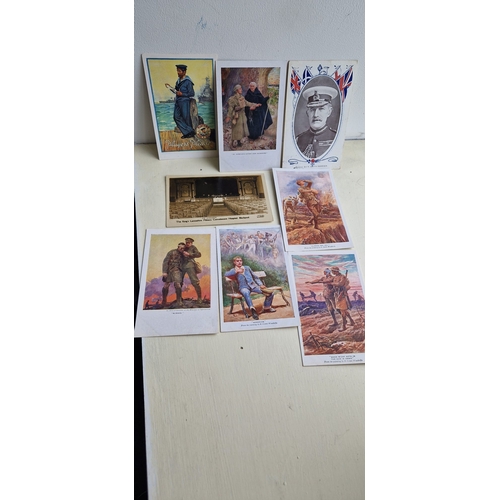 17D - Ww I postcards